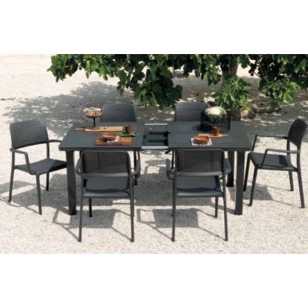 CONJUNTO JARDÍN NARDI MESA LEVANTE 160 + SILLÓN BORA - Imagen 3
