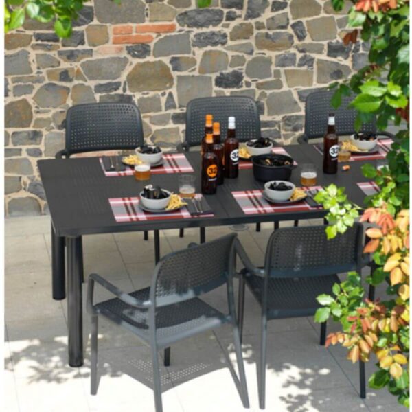CONJUNTO JARDÍN NARDI MESA LEVANTE 160 + SILLÓN BORA - Imagen 4