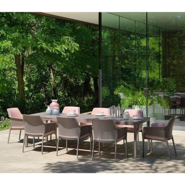 CONJUNTO JARDÍN NARDI MESA RÍO 210 + SILLÓN NET - Imagen 4