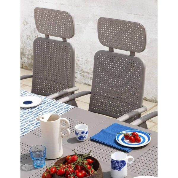 CONJUNTO JARDÍN NARDI MESA LIBECCIO 160 + SILLÓN ACQUAMARINA - Imagen 3