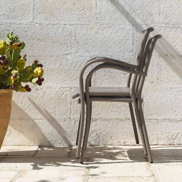 CONJUNTO JARDÍN NARDI MESA MAESTRALE 160 + SILLÓN MUSA - Imagen 5
