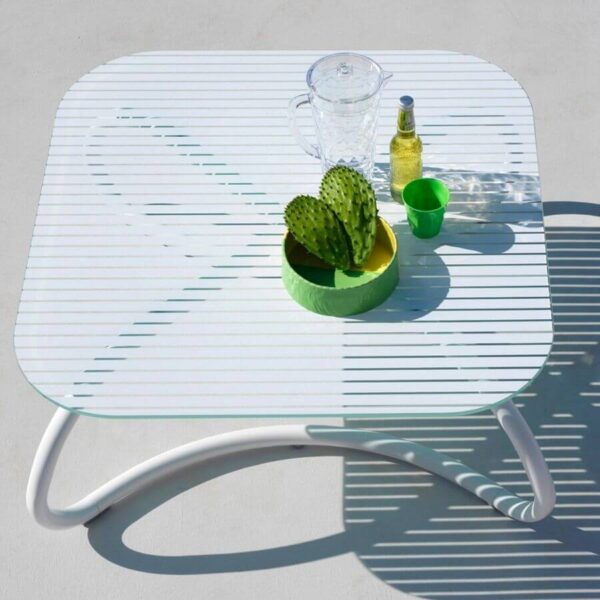 CONJUNTO JARDÍN NARDI SILLÓN NINFEA RELAX + MESA LOTO - Imagen 4