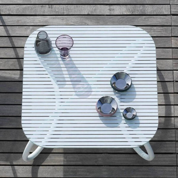 CONJUNTO JARDÍN NARDI SILLÓN NINFEA RELAX + MESA LOTO - Imagen 5